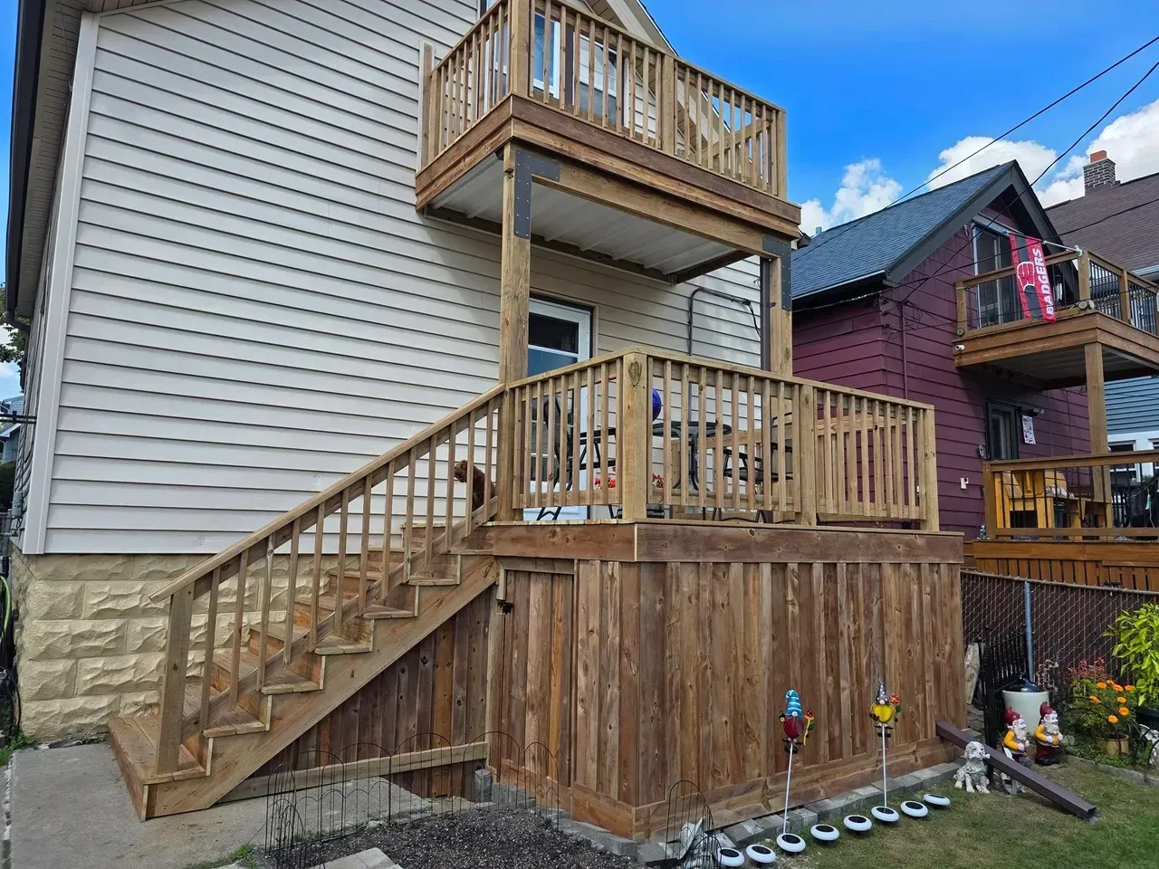 cedar decking