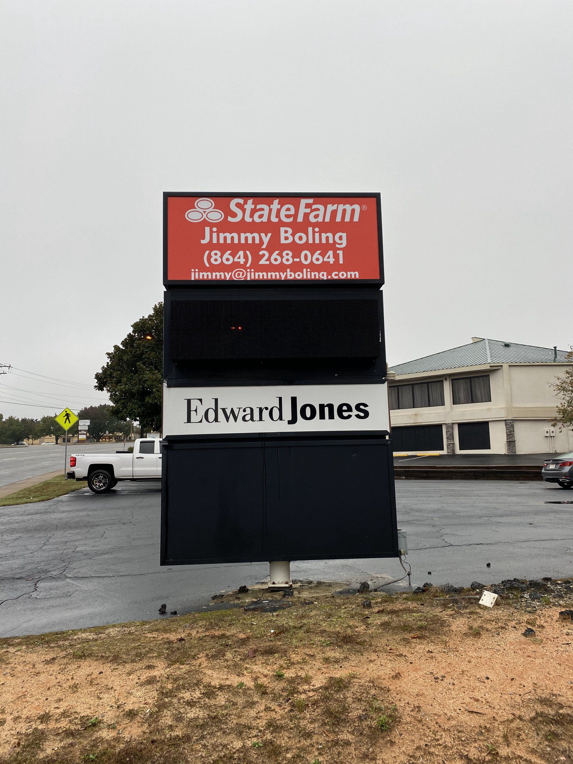 state farm - monument / pylon roadside sign manufacture