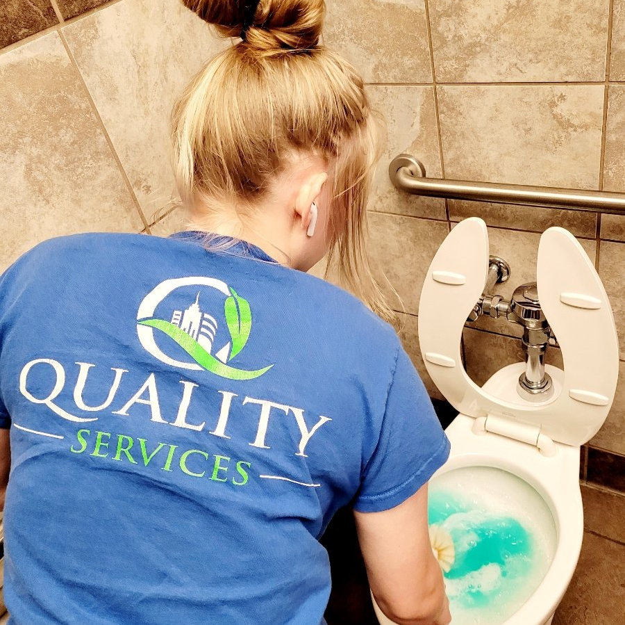 bathroom cleaning