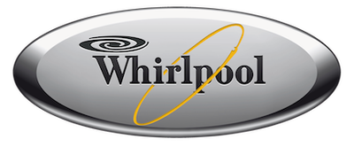 The whirlpool logo is on a white background.