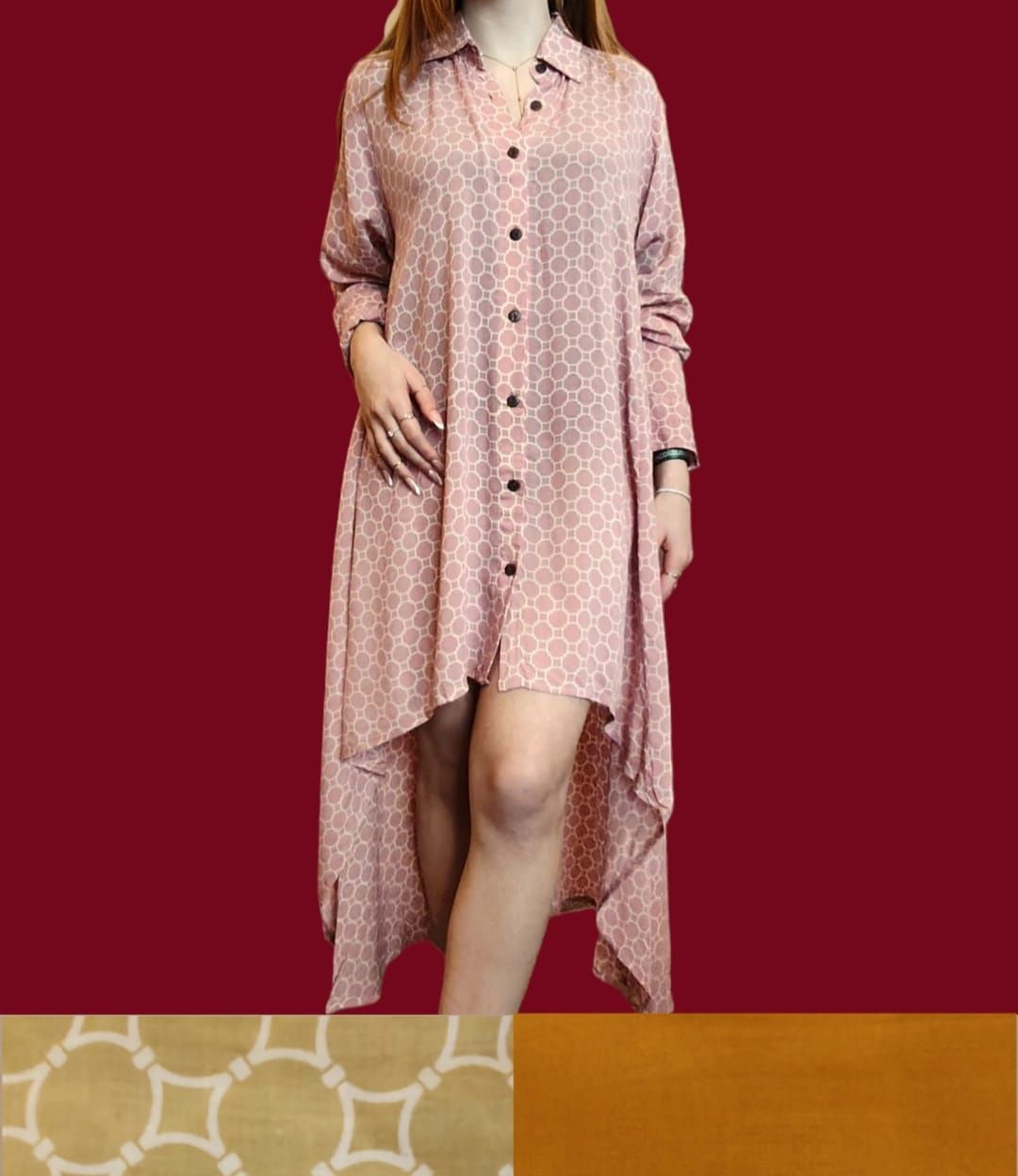 Abito ampio camicione rayon leggero made in Bali 