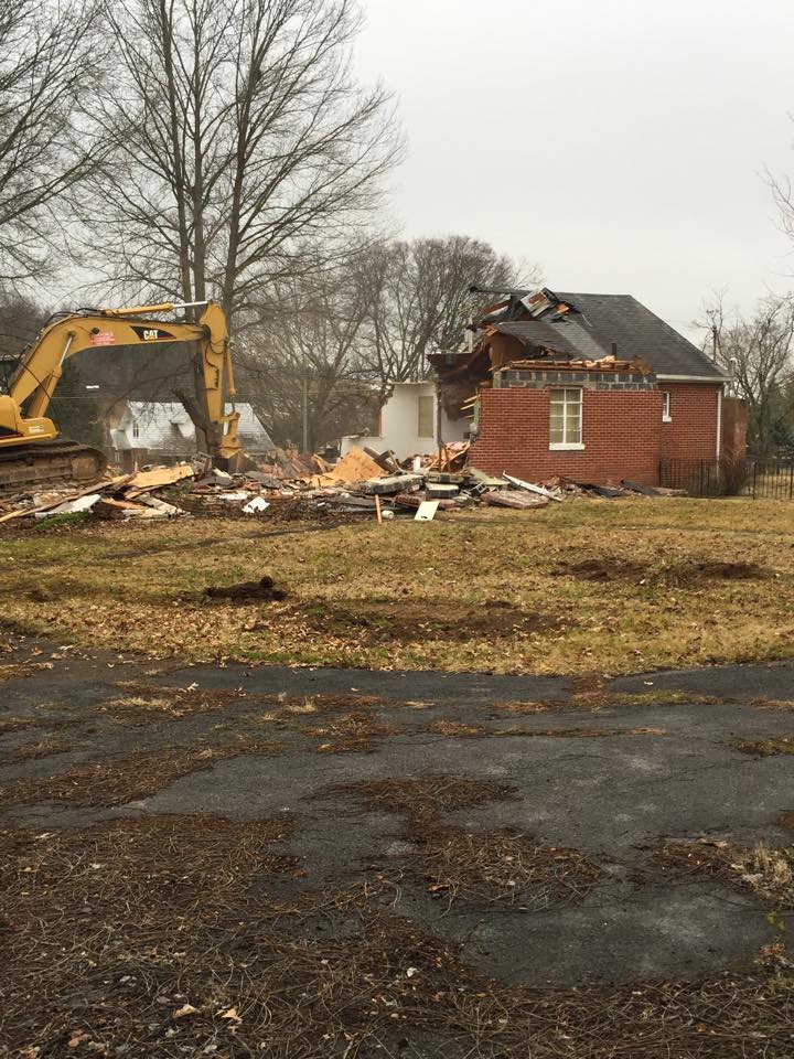 Heavy Equipment Destroying the House — Mantorville, MN — Brooks Excavating & Construction, LLC