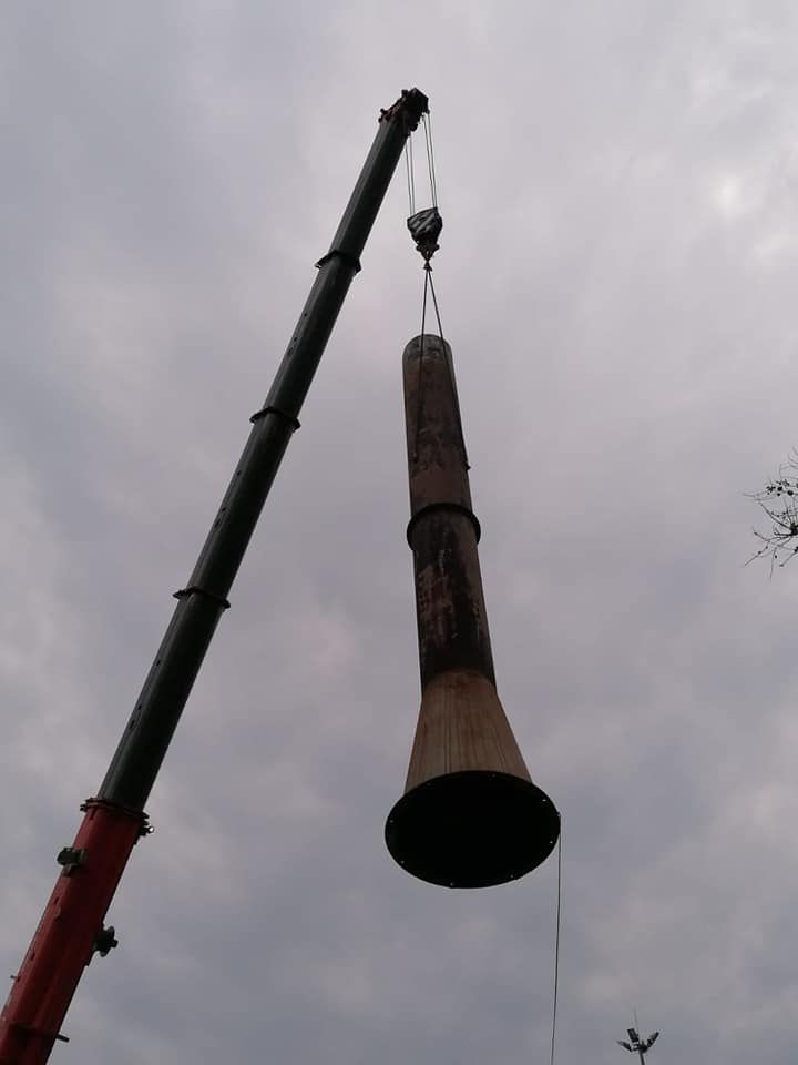 A Large Object Is Being Lifted By A Crane — All Lift Cranes In St Georges Basin, NSW
