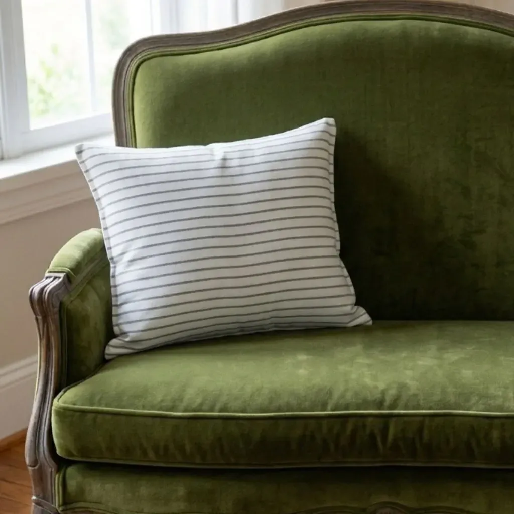 ALMOHADON DE TUSOR RAYAS CON RELLENO