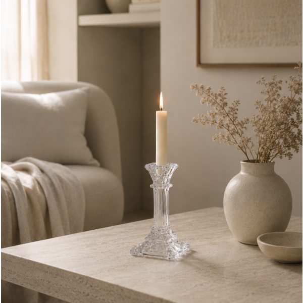 Candelabro vidrio 16*8.5