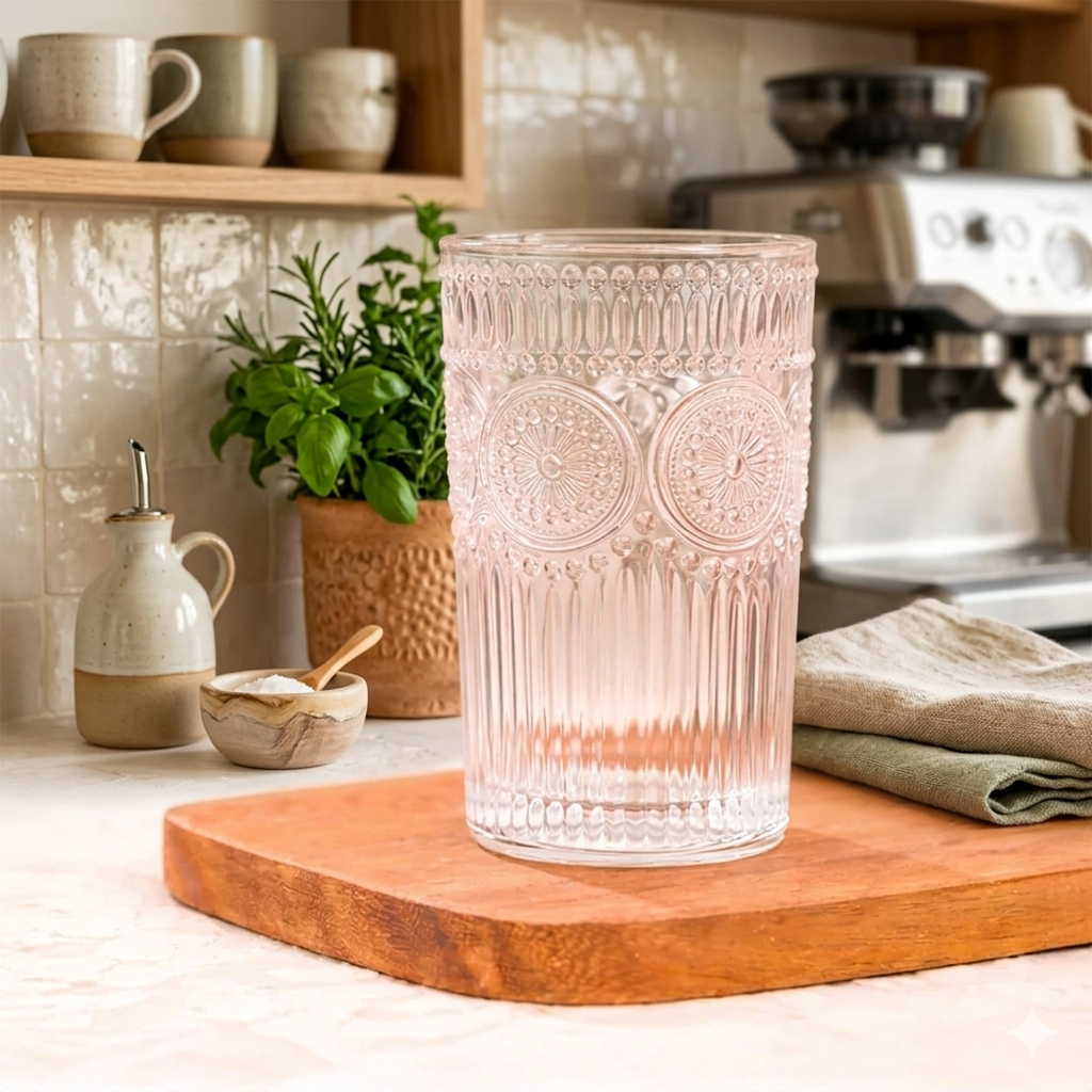 Vaso de Vidrio Sunflower 350ml Grande