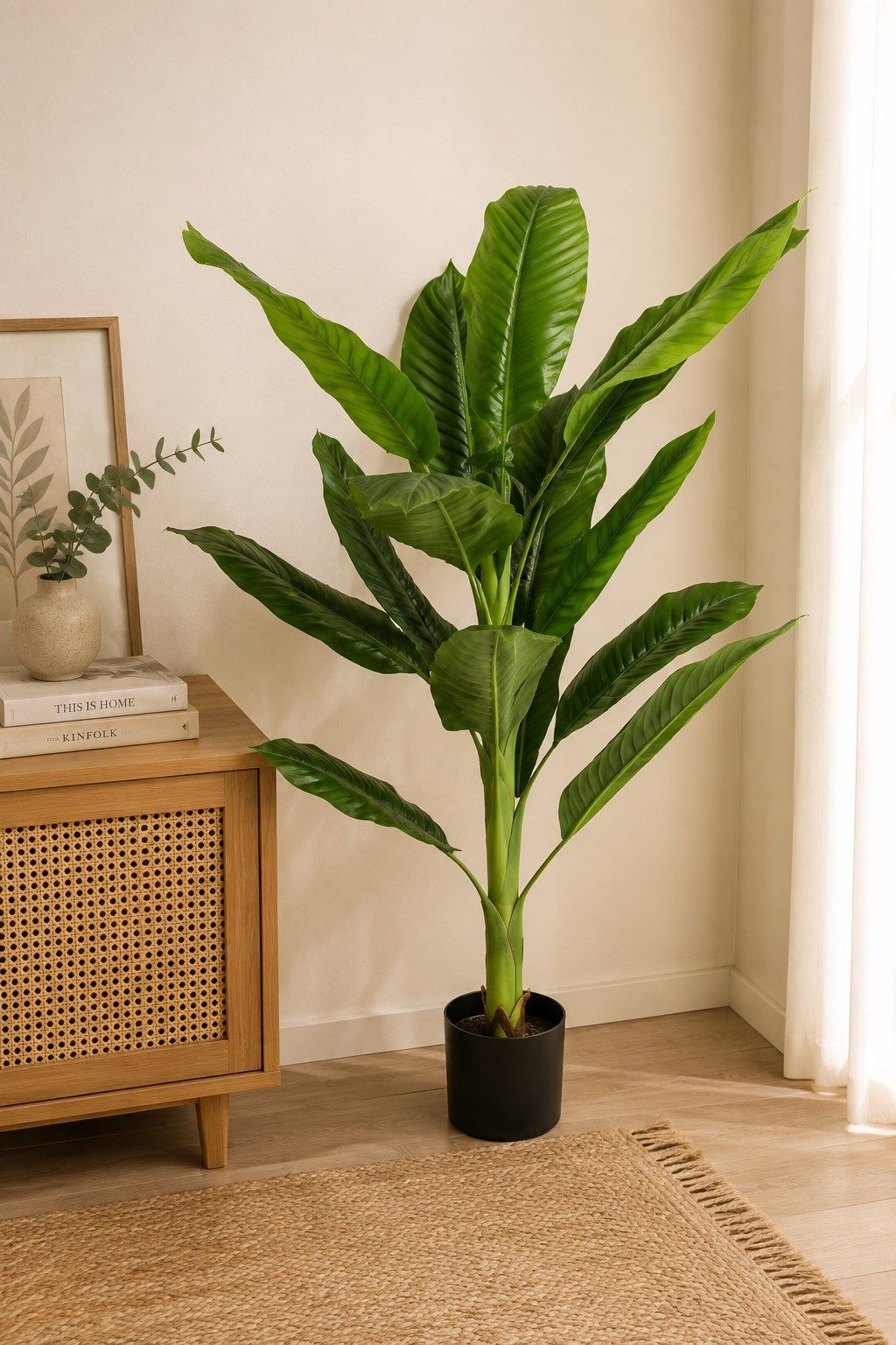 PLANTA ARTIFICIAL DECORATIVA 120 CM DE ALTO