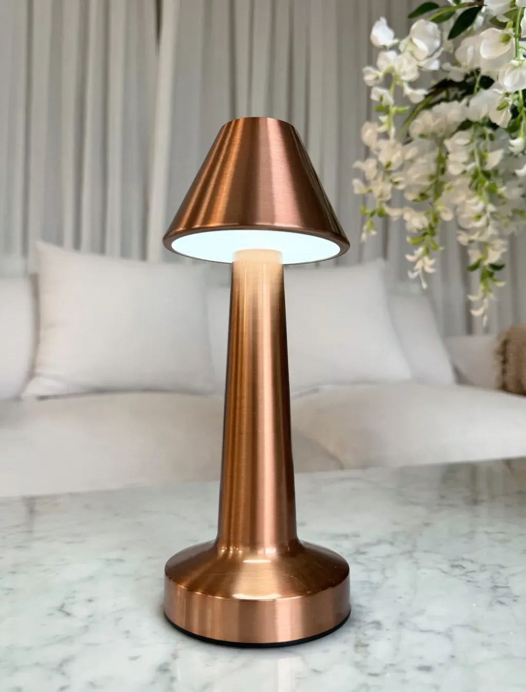 Lampara cobre