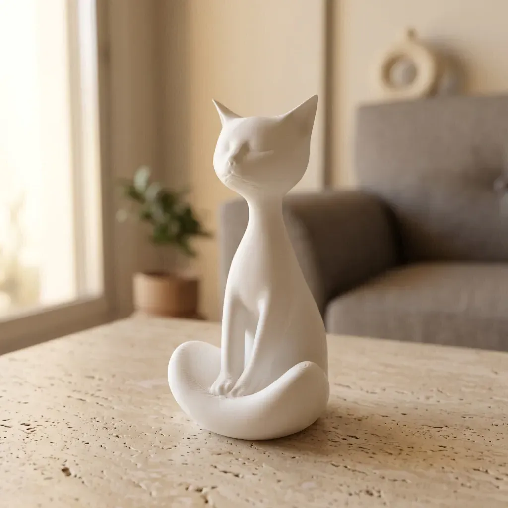 FIGURA GATO MINIMALISTA