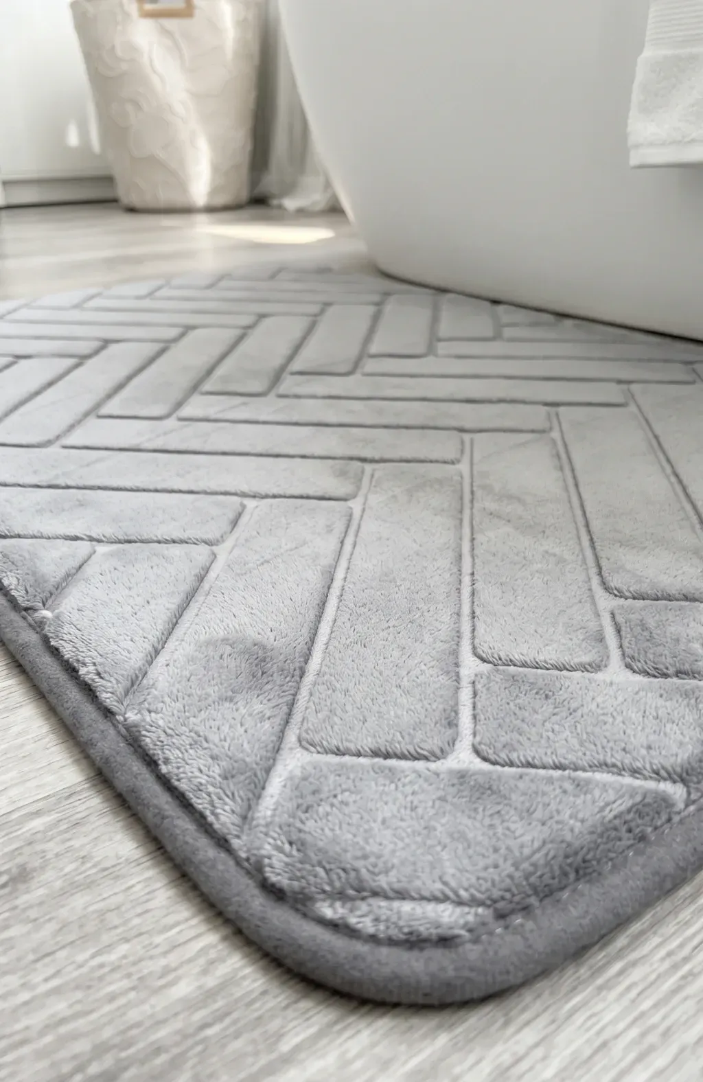 Alfombra Sebastián Gris 40x60 cm