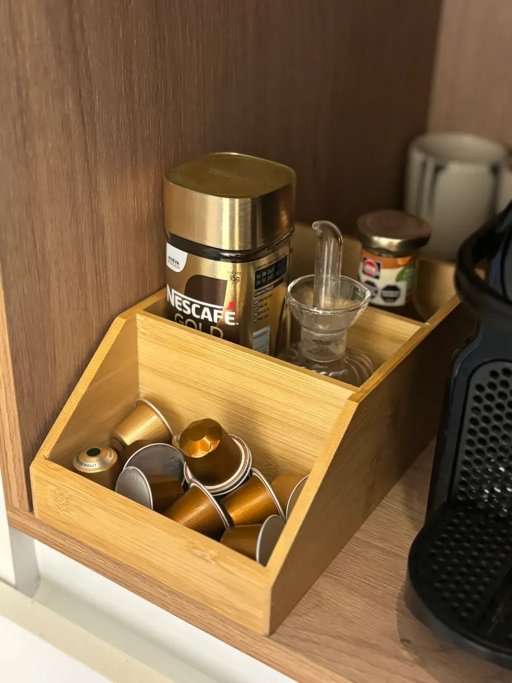 ORGANIZADOR DE BAMBÚ RINCON CAFE