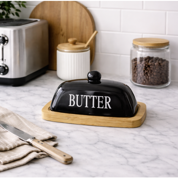 Mantequera “Butter” – Ceramica & Madera