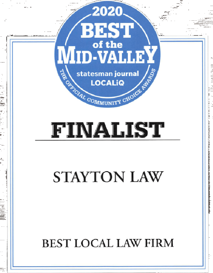 Best Of The Mid Valley - Stayton, OR - Stayton Law Best Of The Mid Valley - Stayton, OR - Stayton Law