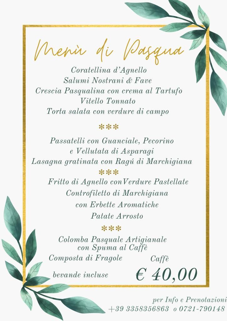 menu pasqua 2024