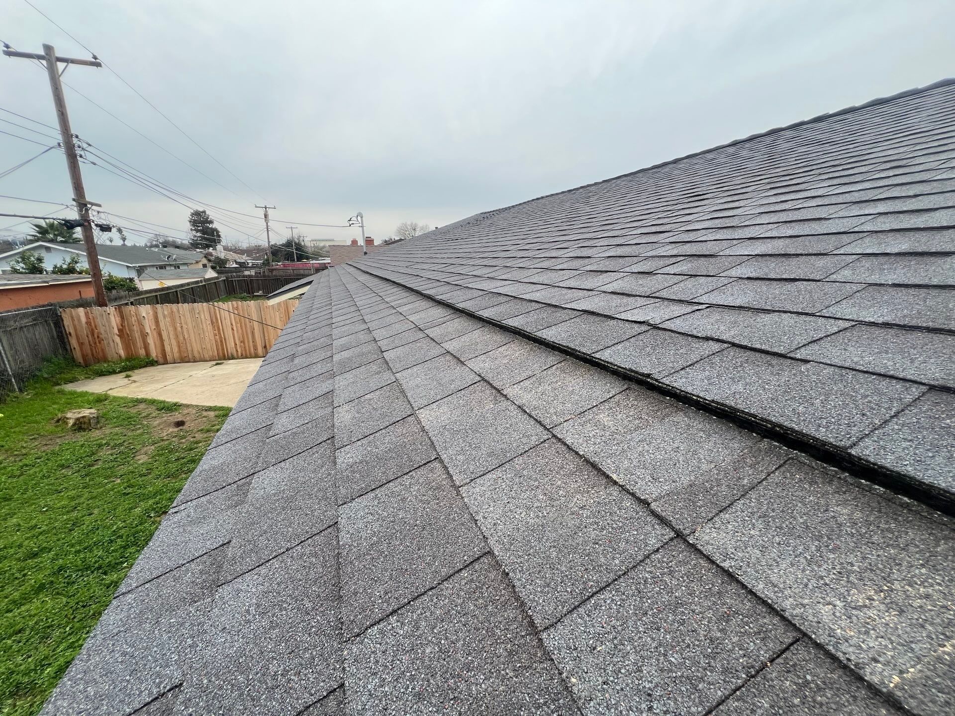 Residential Roof Asphalt Shingle Installation and Dry Rot Repair in Sacramento, CA