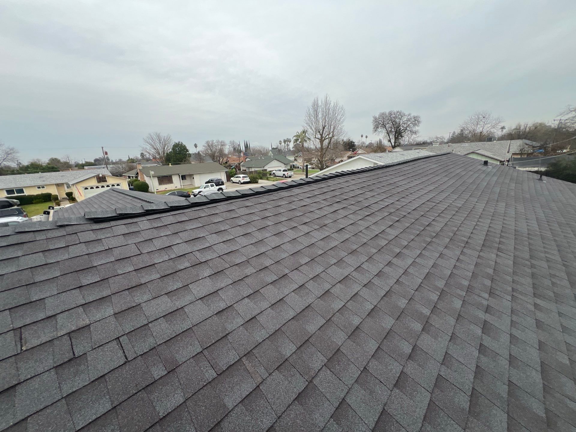 Residential Roof Asphalt Shingle Installation and Dry Rot Repair in Sacramento, CA
