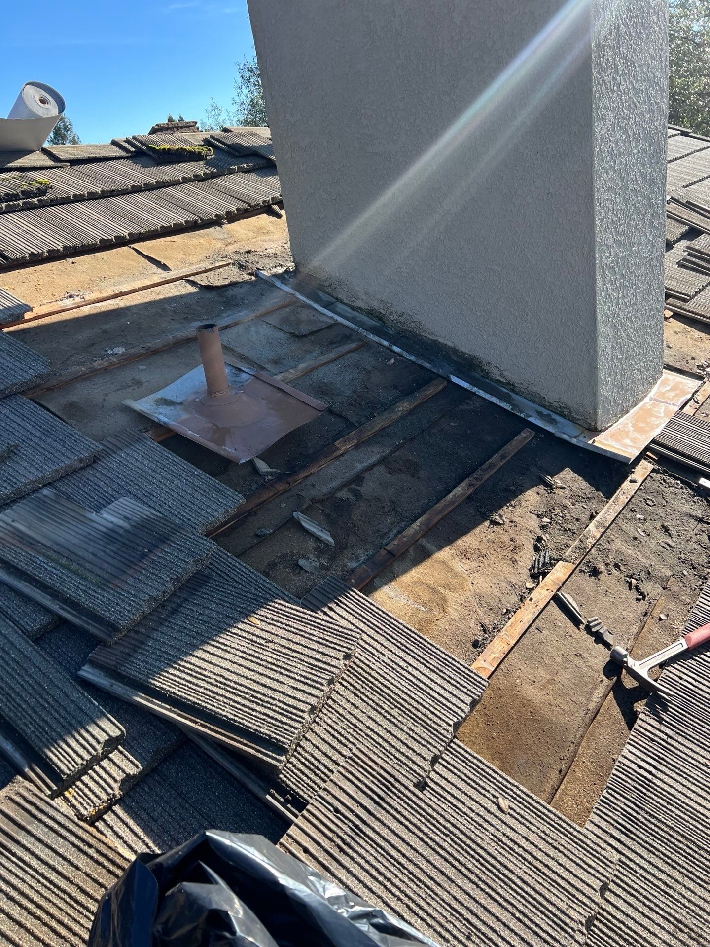 Chimney Roof Leak Repair in Auburn, CA