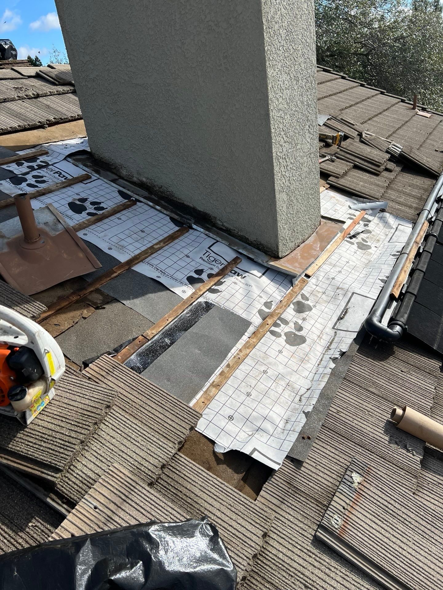 Chimney Roof Leak Repair in Auburn, CA