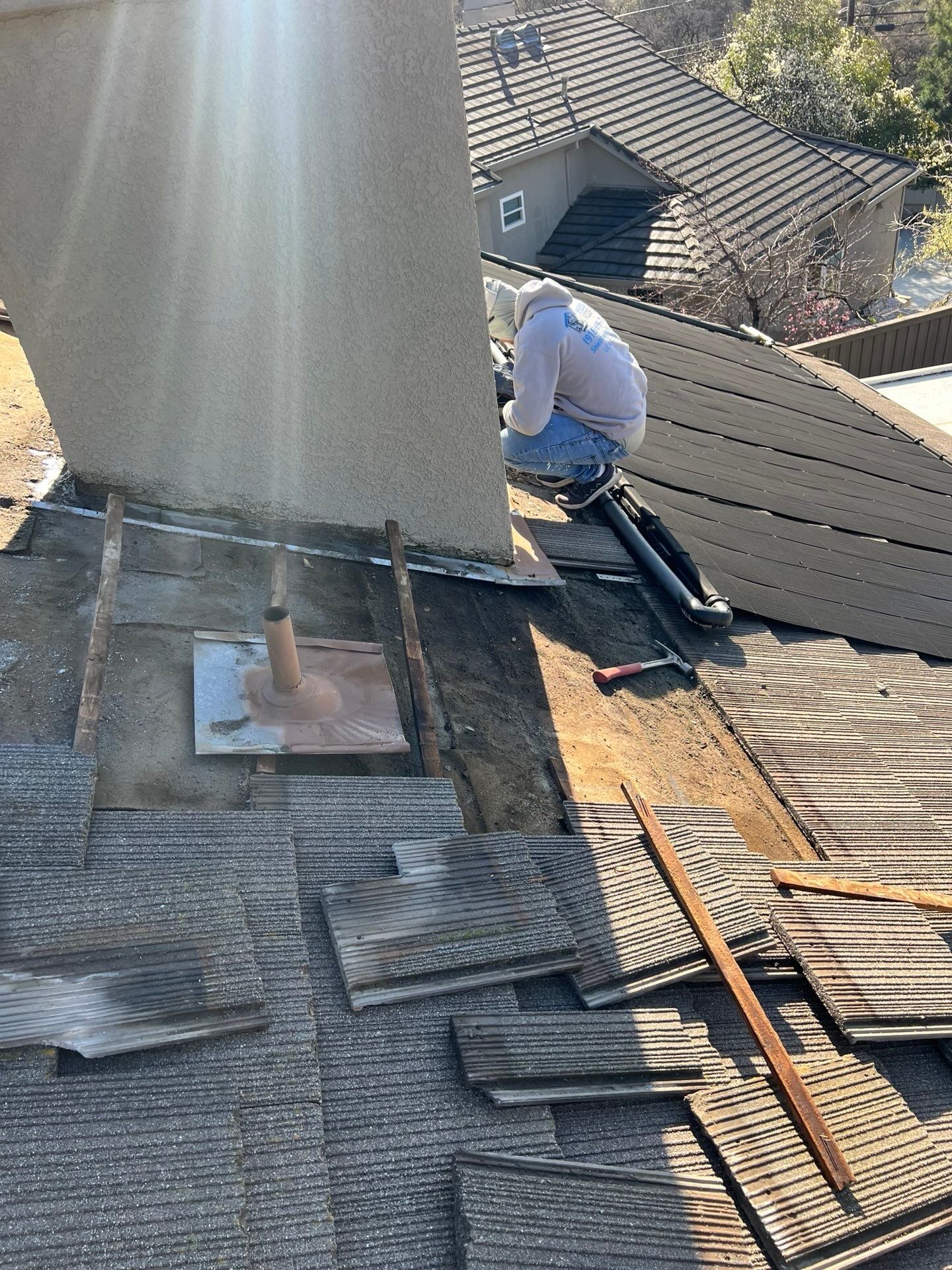 Chimney Roof Leak Repair in Auburn, CA