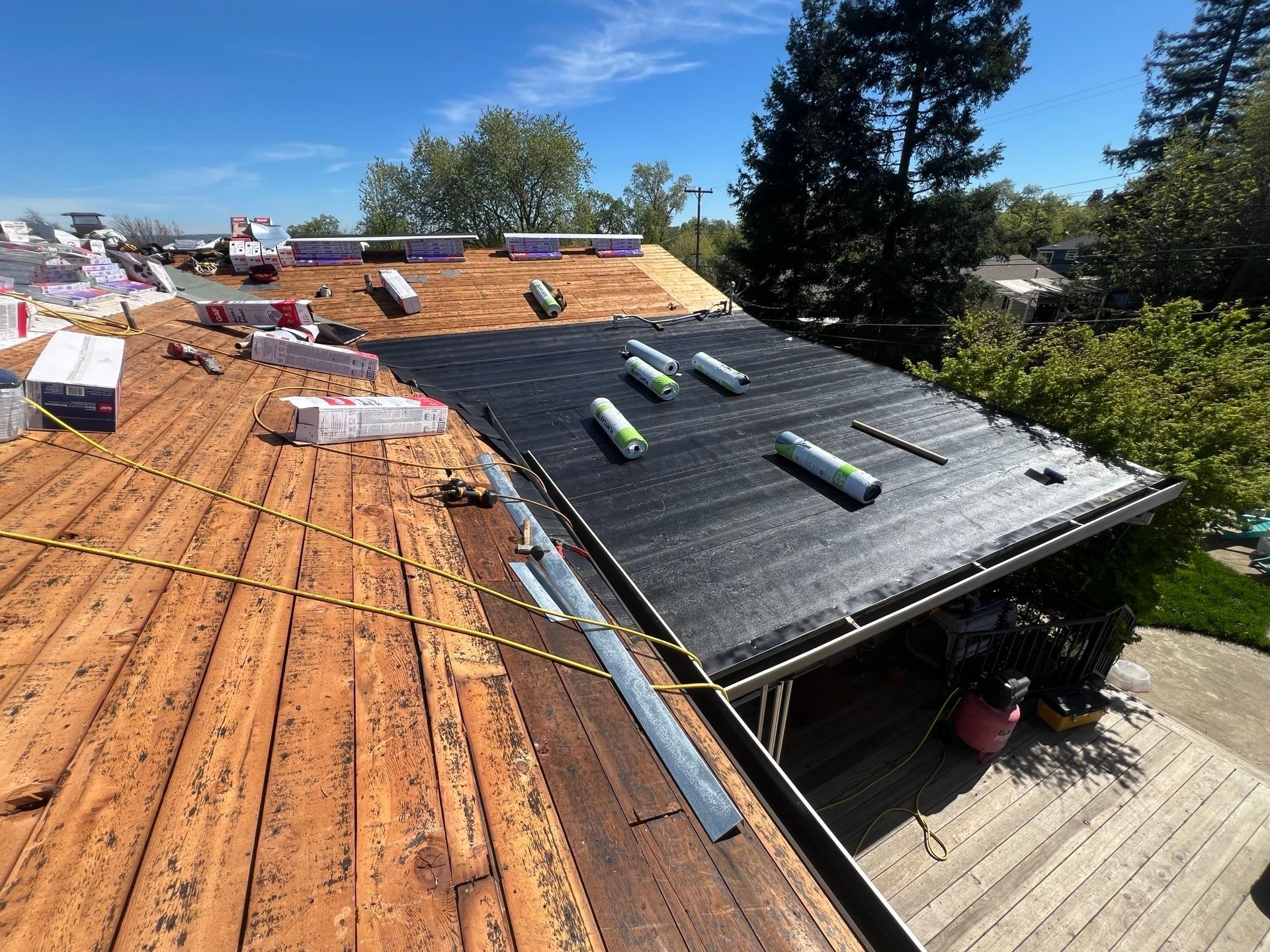 Dry Rot Repair and Roof Shingle Installation in Orangevale, CA
