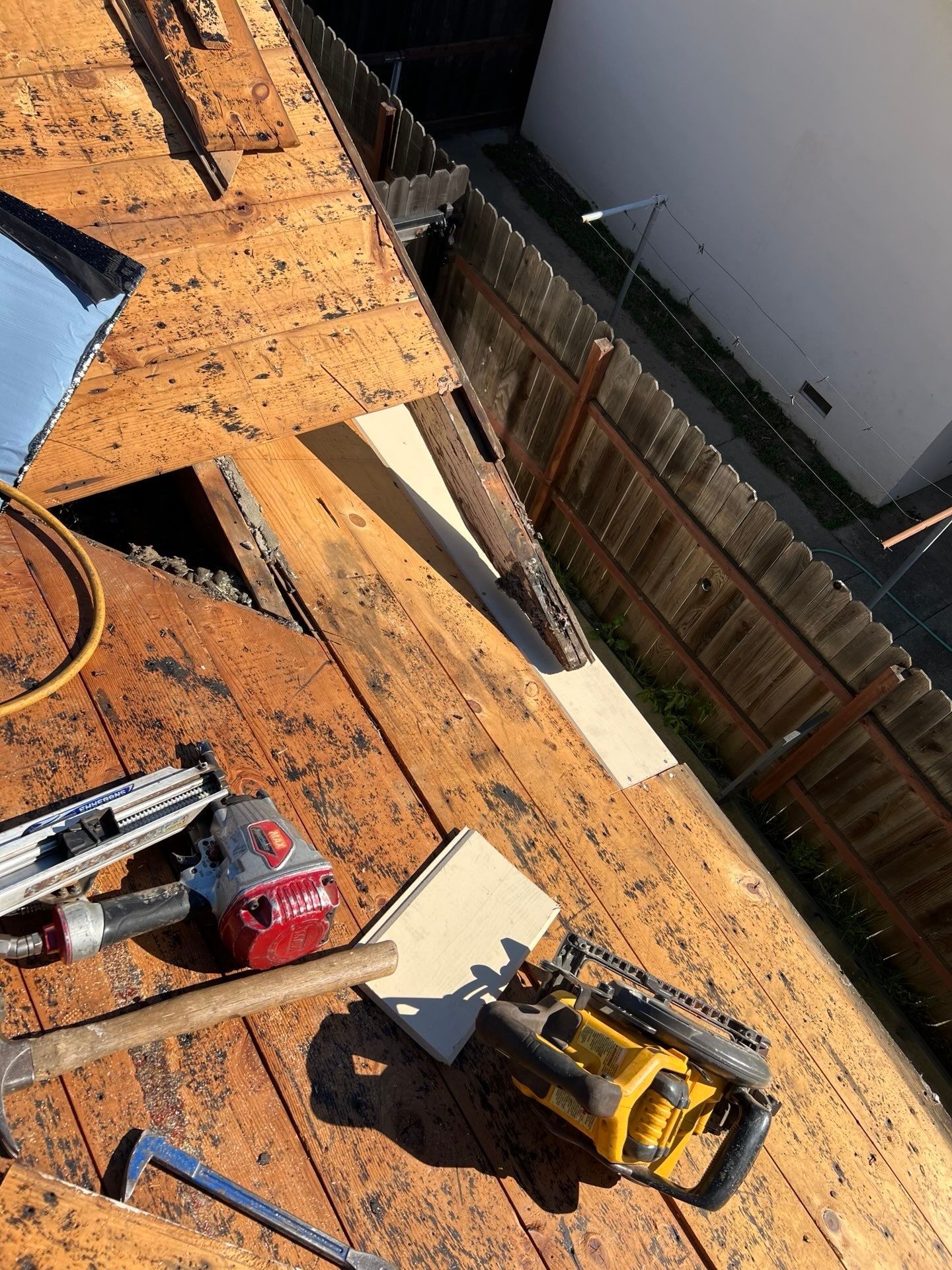 Dry Rot Repair and Roof Shingle Installation in Orangevale, CA