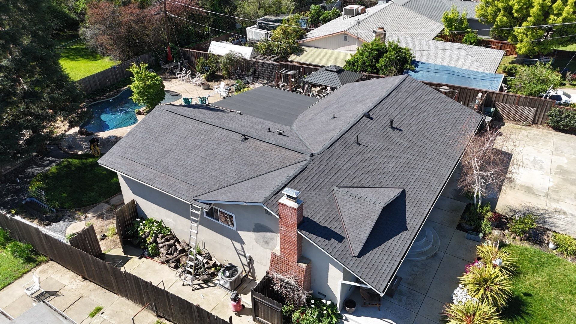 Dry Rot Repair and Roof Shingle Installation in Orangevale, CA