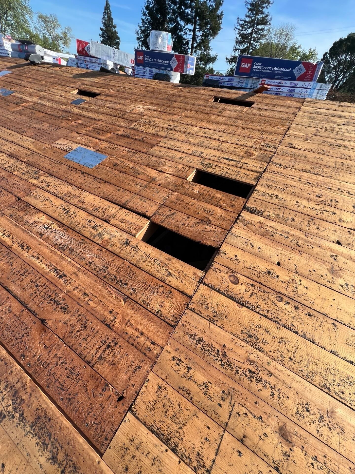 Dry Rot Repair and Roof Shingle Installation in Orangevale, CA
