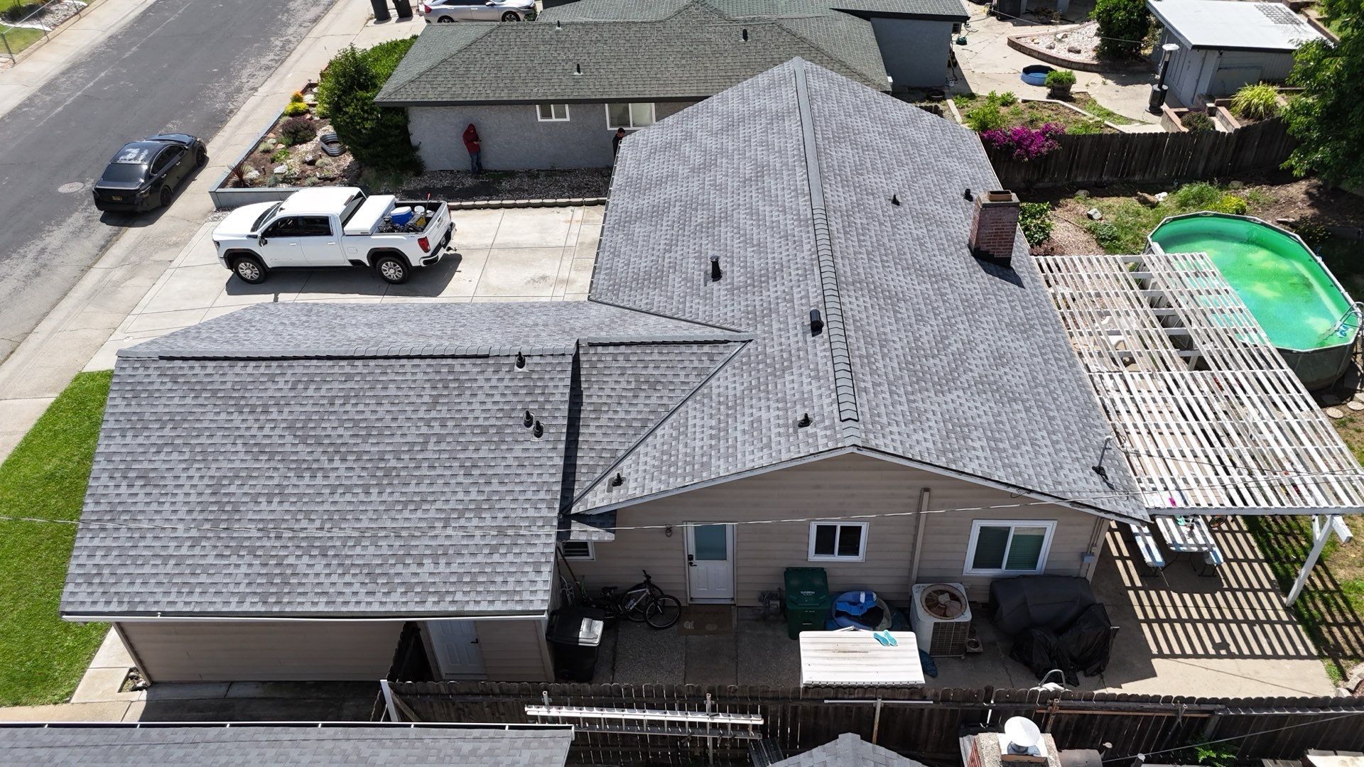 Complete Residential Roof Replacement & Wood Repair in Roseville, CA
