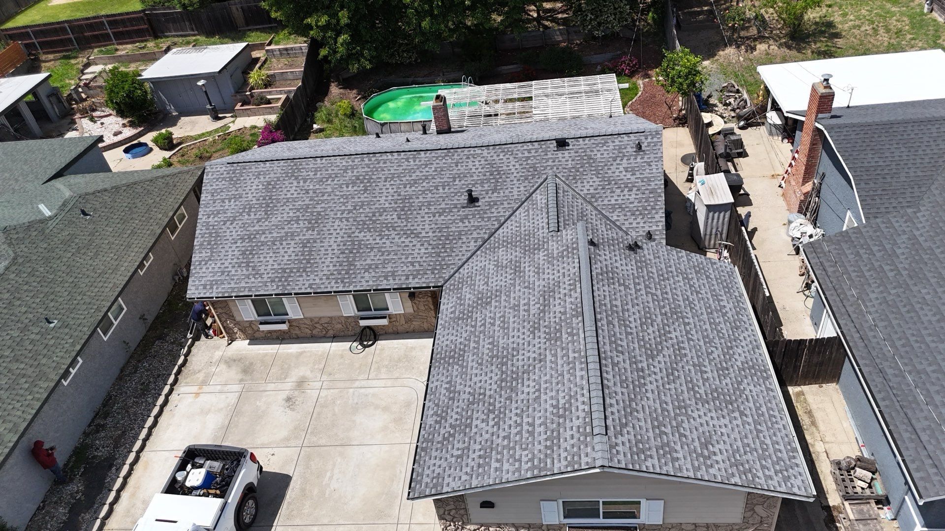 Complete Residential Roof Replacement & Wood Repair in Roseville, CA