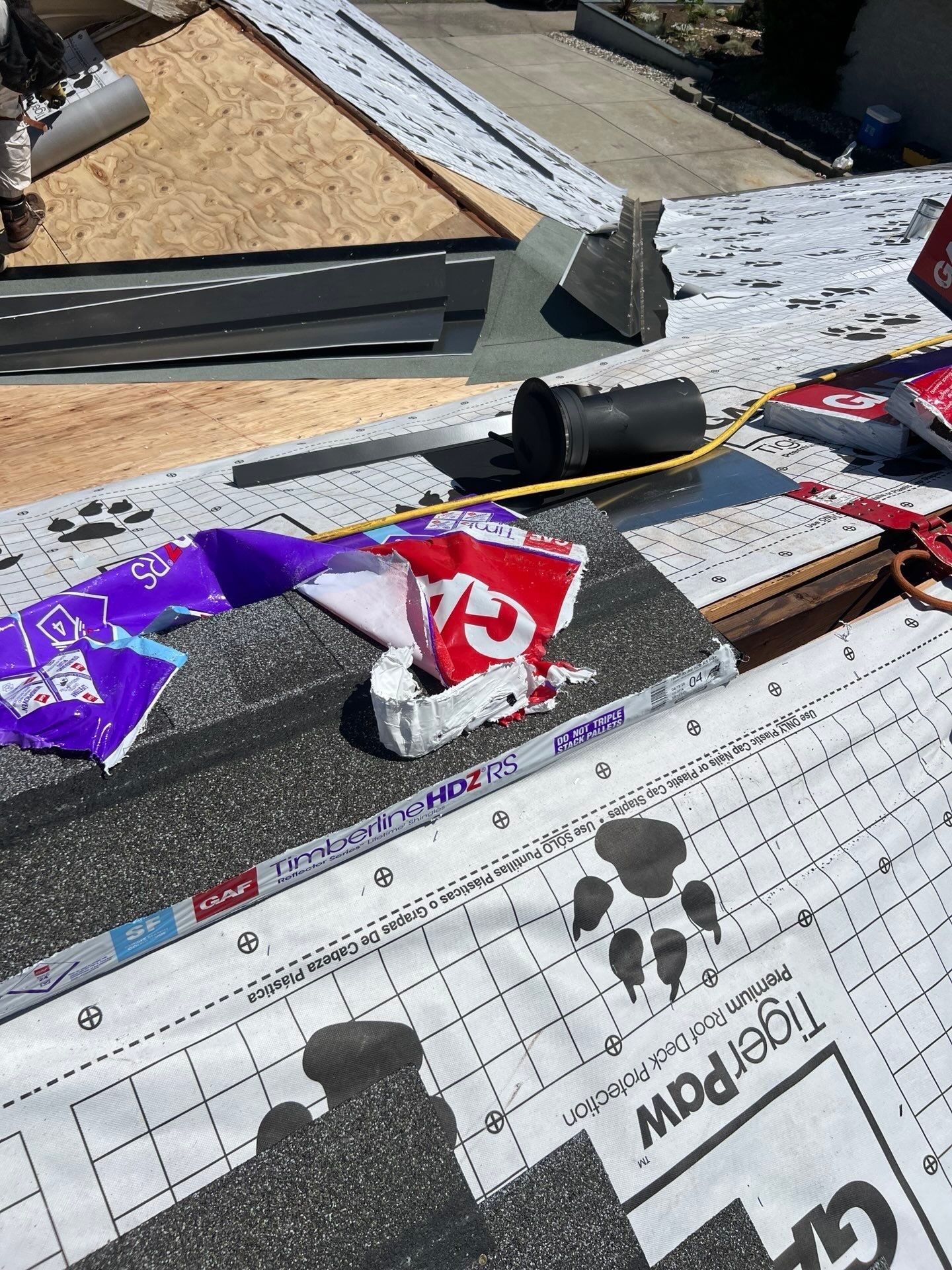 Complete Residential Roof Replacement & Wood Repair in Roseville, CA