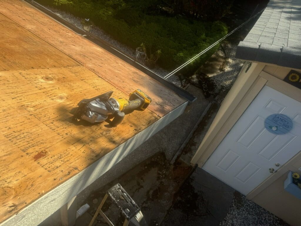 Complete Residential Roof Tear-Down and Re-Sheeting in Auburn, CA