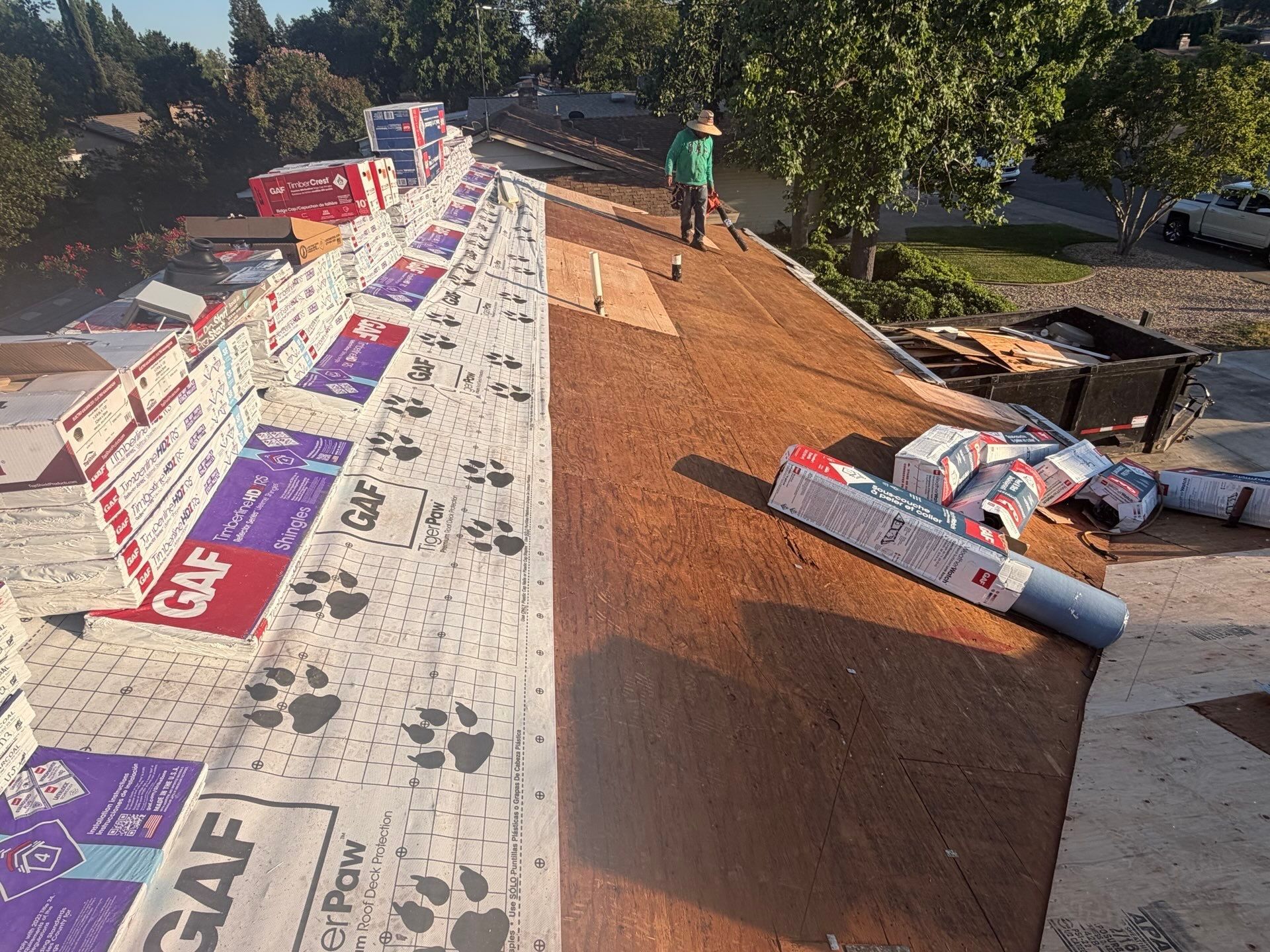 Roof Asphalt Shingle Installation in Citrus Heights, CA