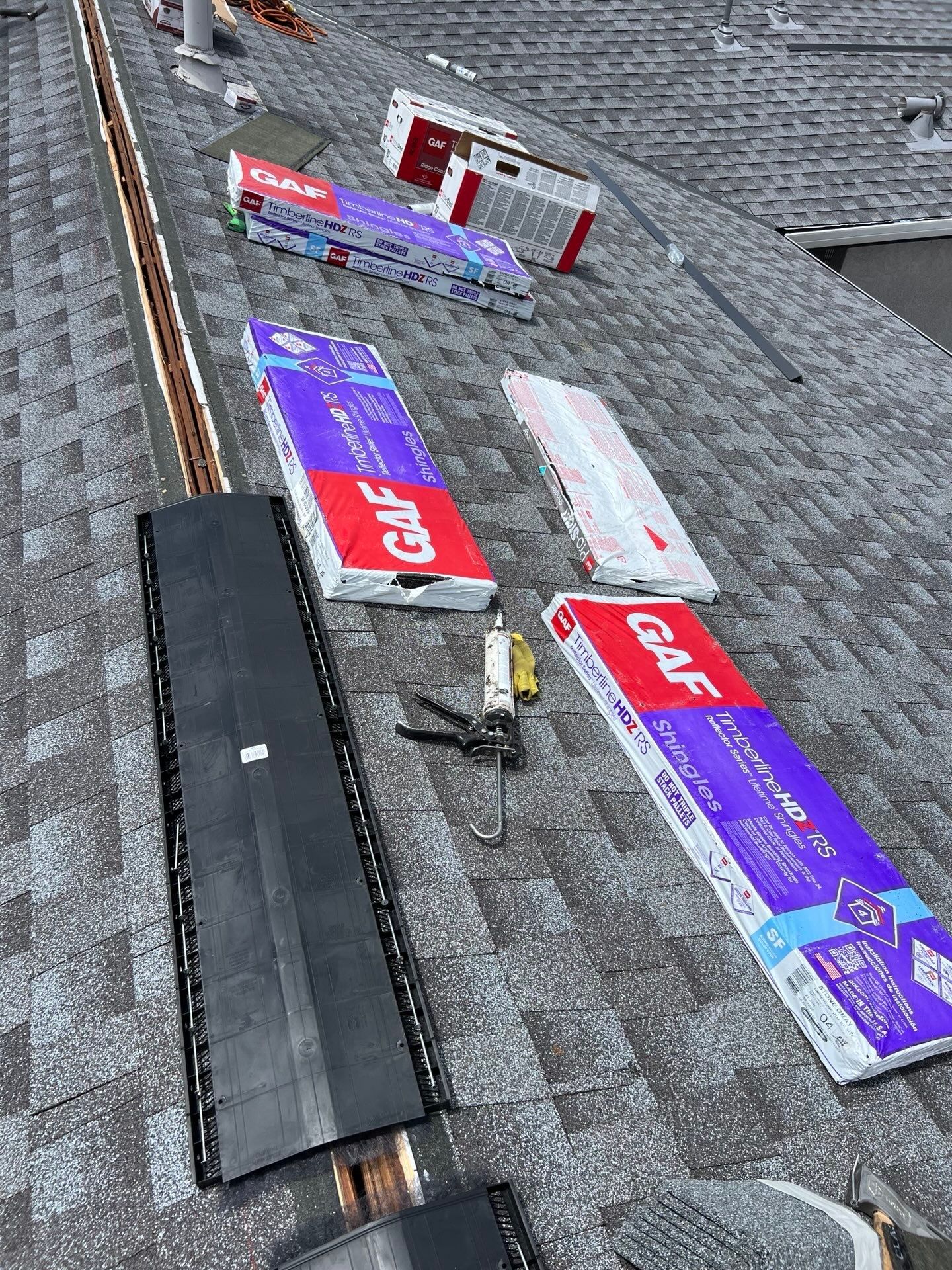 GAF Roof Shingle Installation and structural repair in Fairfield, CA