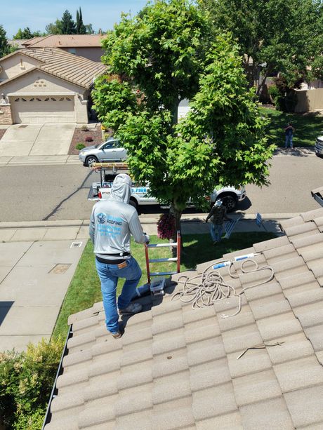 Roof maintenance in residential home folsom