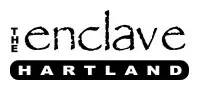 The Enclave Hartland logo.