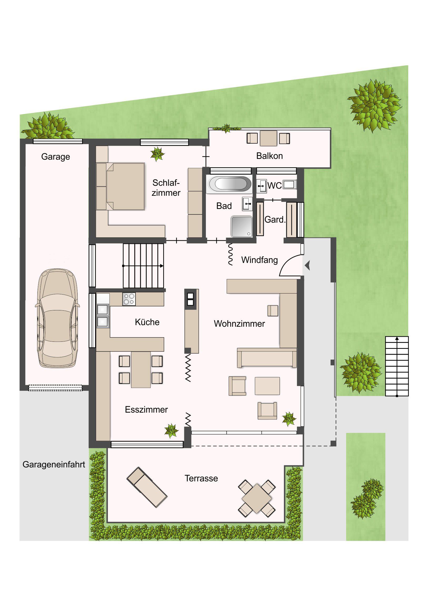 Grundriss Erdgeschoss