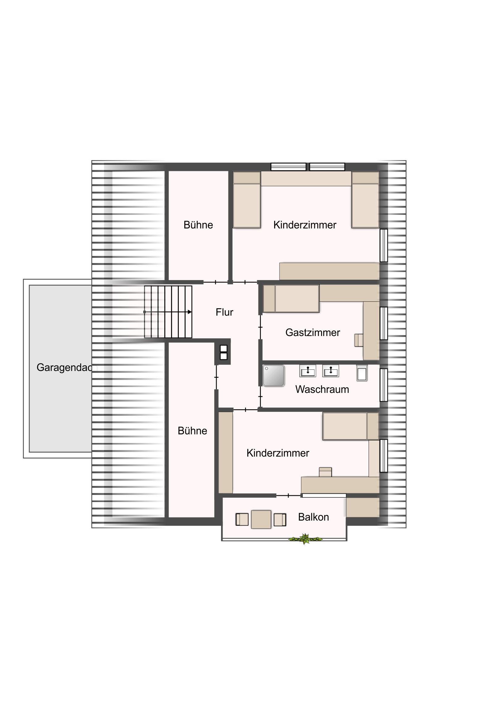 Grundriss Dachgeschoss