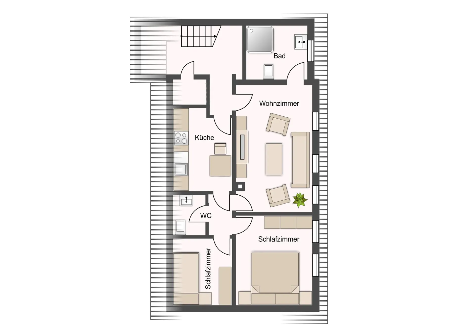 Grundriss Reihenhaus Crailsheim