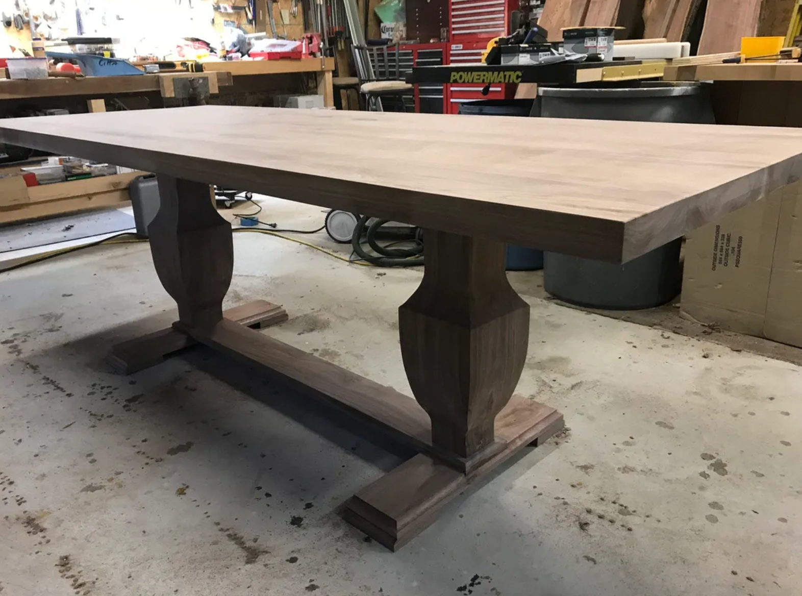 Custom farmhouse table