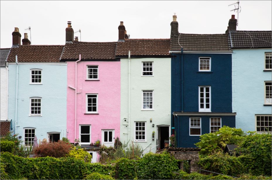 Row of Georgian Houses