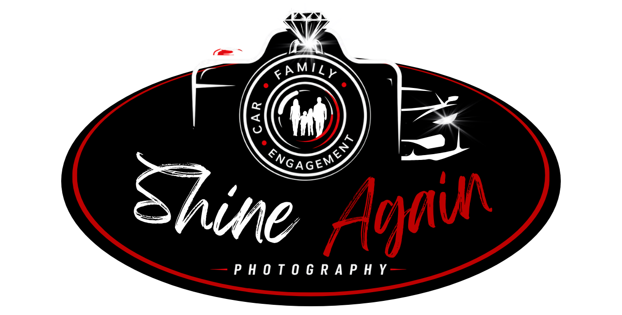 Official logo for Shine Again Photography, capturing life’s timeless moments across Newnan, Georgia