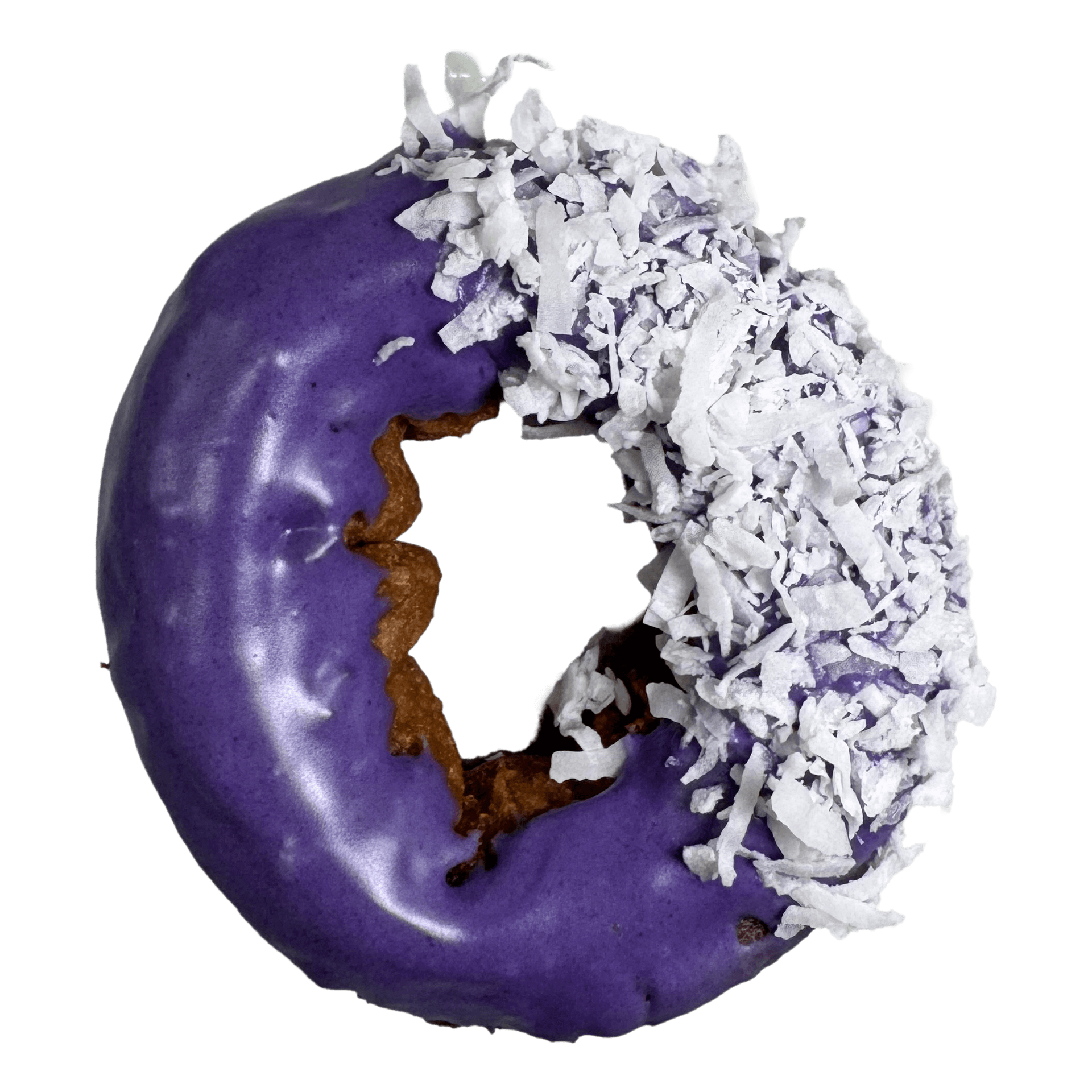 Ube Coconut Donut