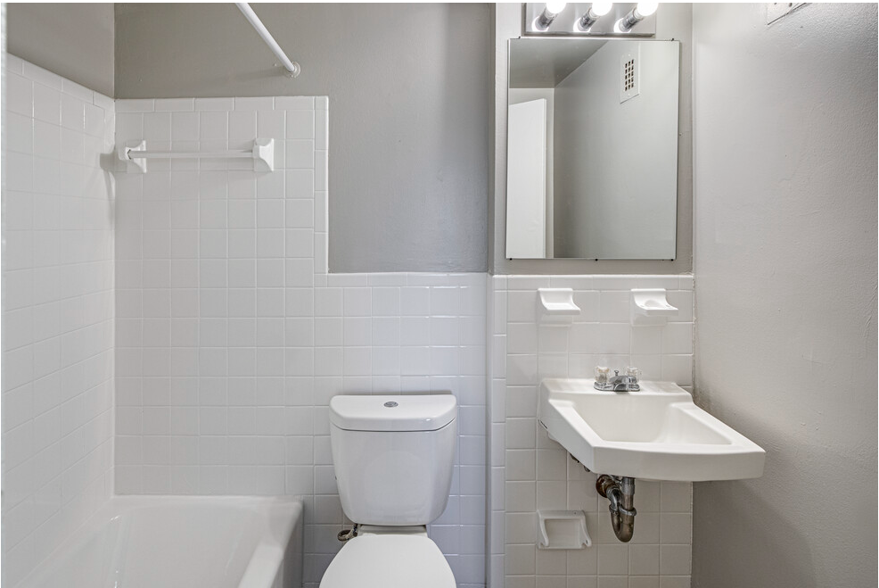 Apartment bathroom