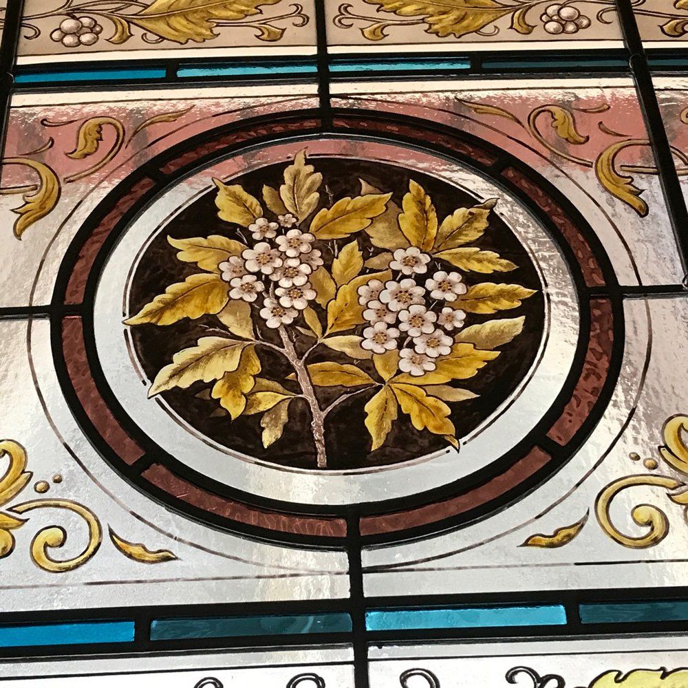 Plant Design Leadlights — Hughesdale, VIC — Armadale Stained Glass