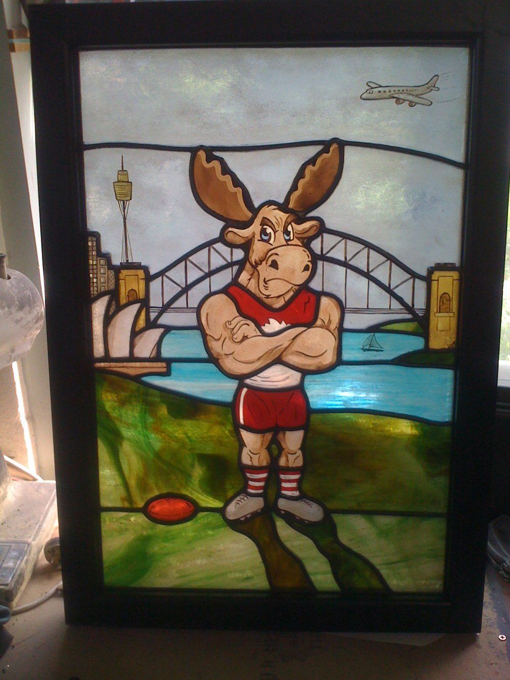 Moose Stained Glass — Hughesdale, VIC — Armadale Stained Glass