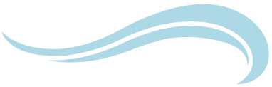 Light blue wave design.