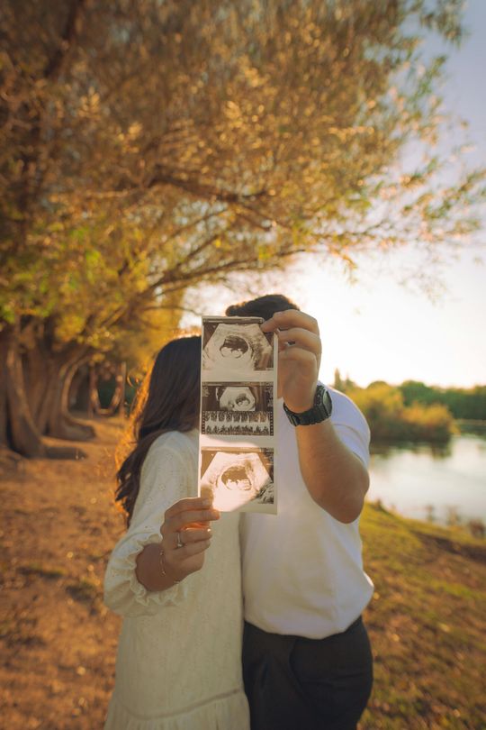Pregnancy announcement moment. supporting expecting mothers in Abilene TX with compassionate doula care