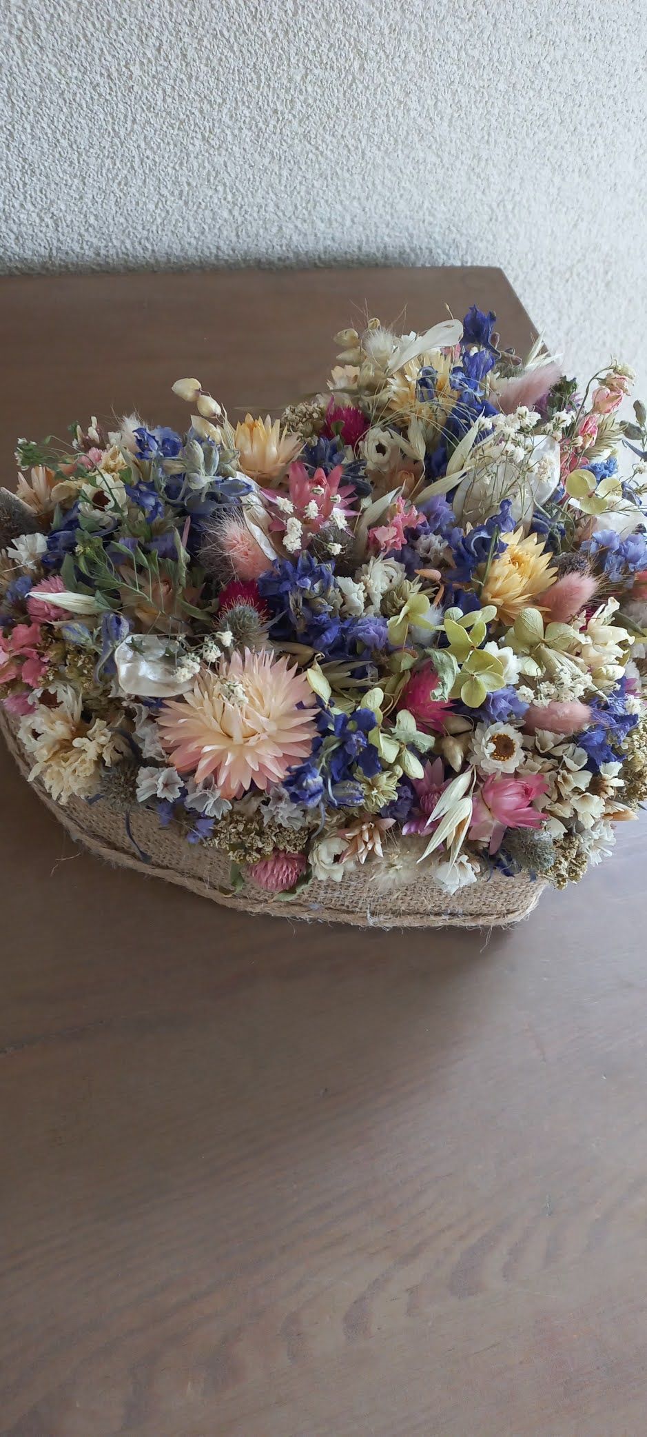 Droogbloemencreatie