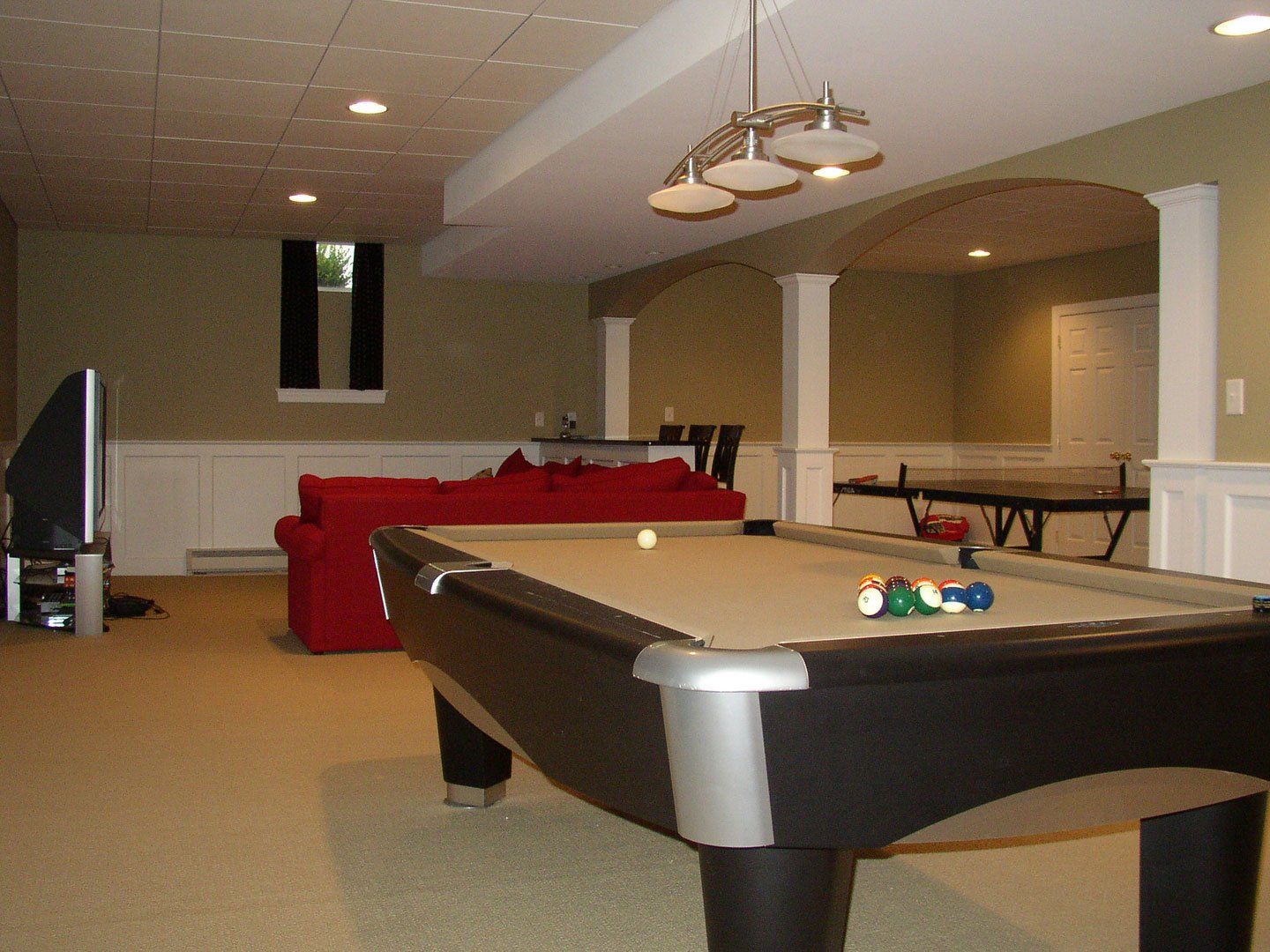 basement finishing in Stow, OH
