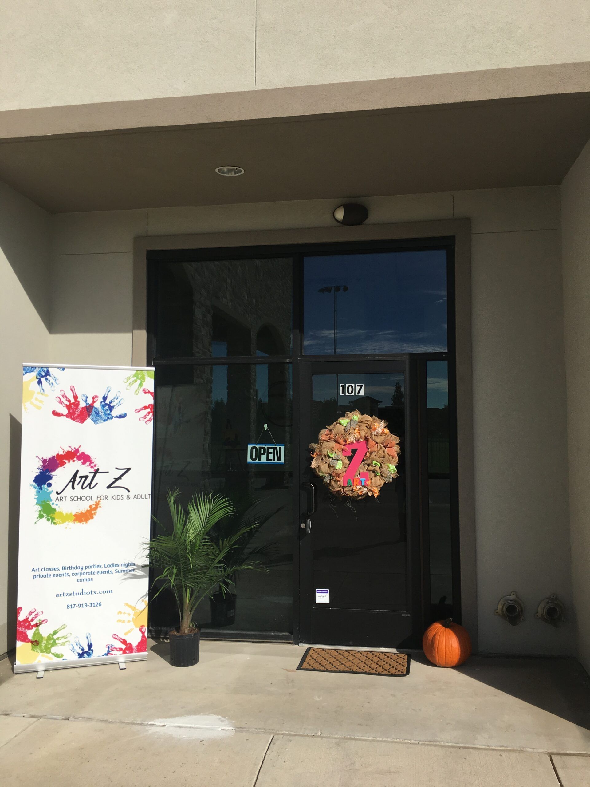 entrance